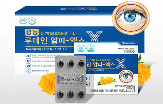 Bổ Mắt Kwangdong Lutein Alpha-X Hàn Quốc Chính Hãng Giá Tốt