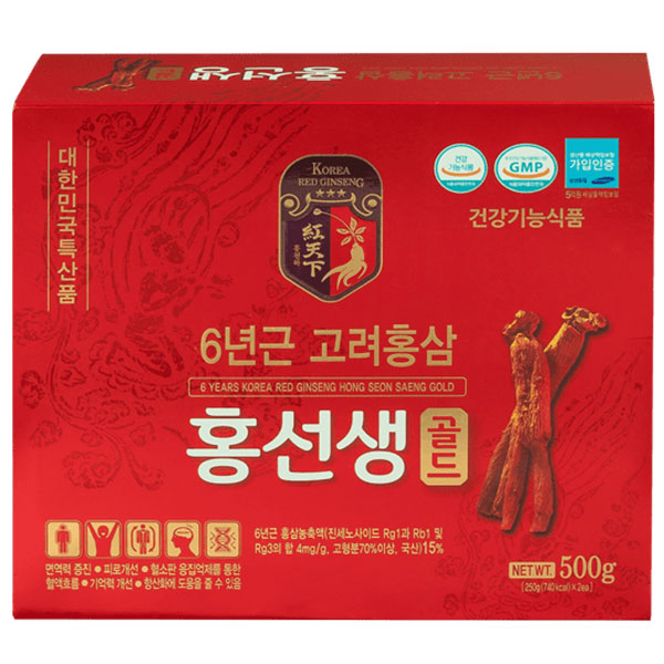 Cao Hồng Sâm 6 Years Korean Red Ginseng Hong Seon Saeng Gold