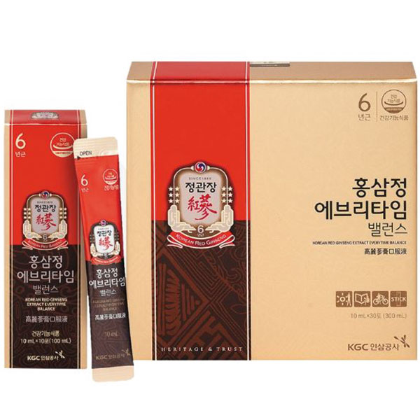Nước Sâm Korean Red Ginseng Extract Everytime Balance Chính Hãng